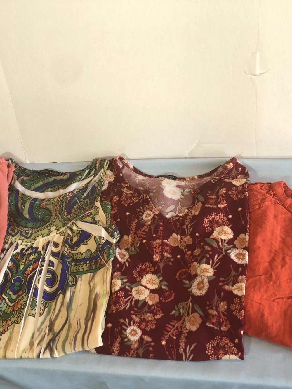 LOT 4 Tops Knox Rose, Bluetime, Design Works, Top Fashion NY 14-18" Pit to Pit